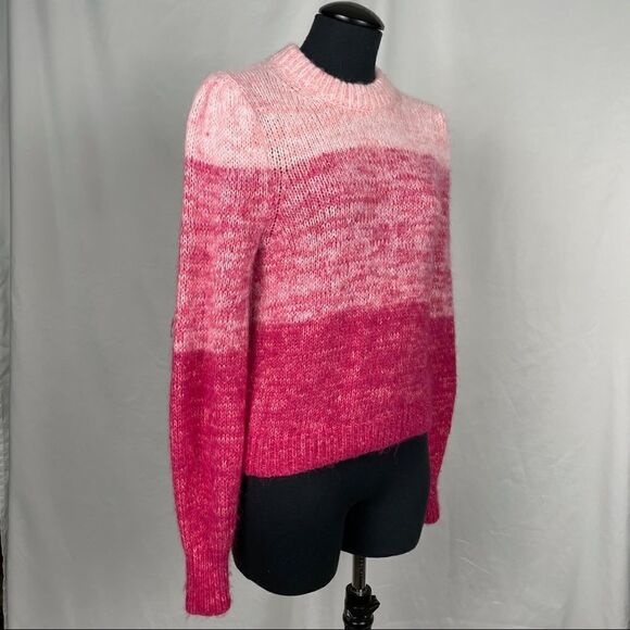 Banana Republic Wool Blend Color Block Sweater - Women’s M - Picture 2 of 6